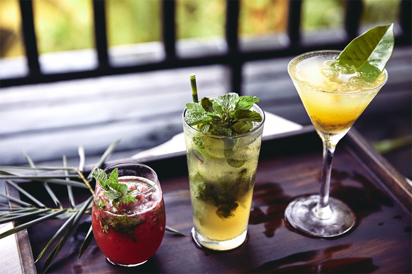 Authentic Belezian cocktails from The Rum Bar