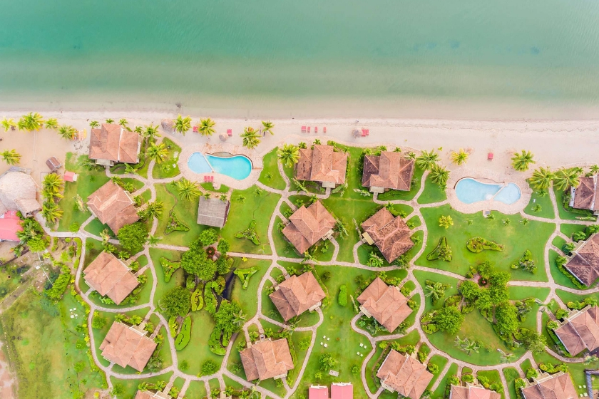Aerial Resort View