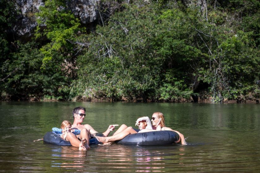 Floating the Macal River