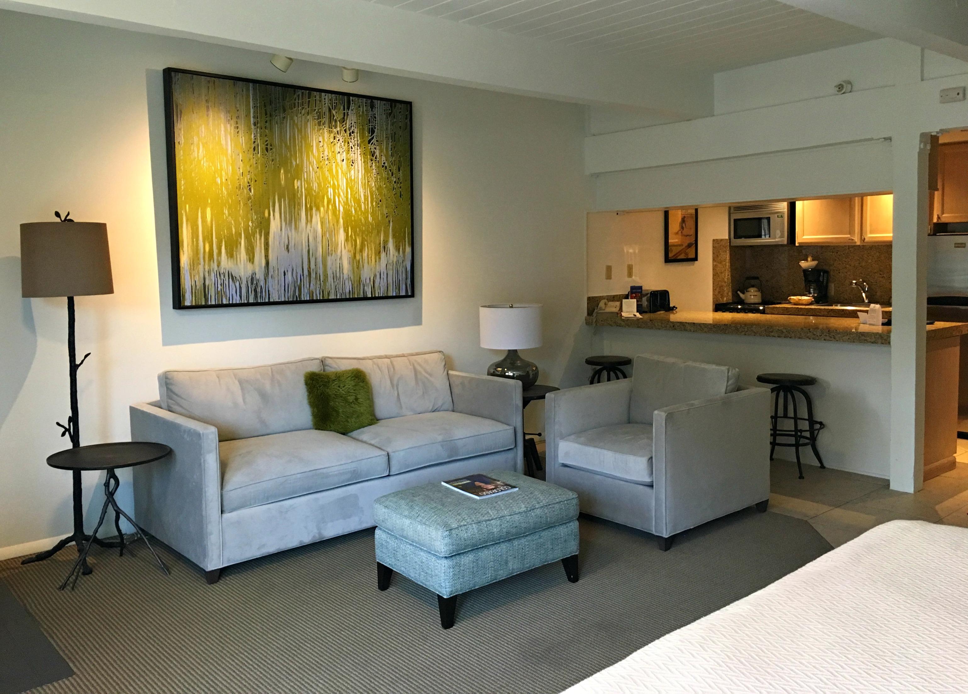 Fireplace Studio Living Area