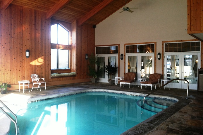 Indoor Pool is open year 'round