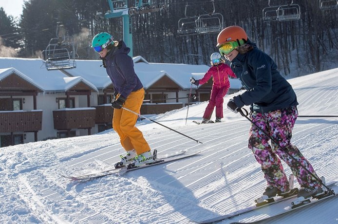 Ski in and out from the Inn via the Sunrise Lift and Slope