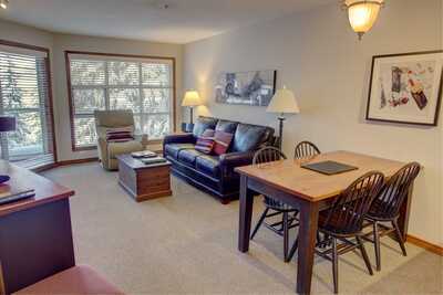 Dining & living areas