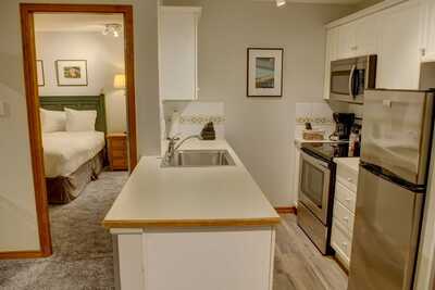 Kitchen and Master Bedroom View