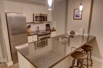 Fully equipped kitchen