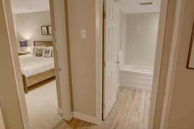 Master bedroom & Bathroom: view