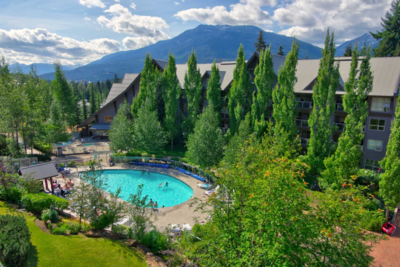 Aspens lodge: outdoor pool