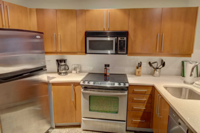 Fully equipped kitchen
