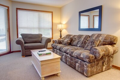 Living room with sofabed