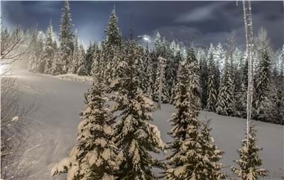 Evening View from Private Deck