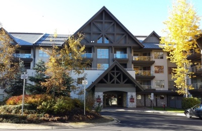 Aspens - front of the building