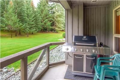 Private Deck with Gas BBQ
