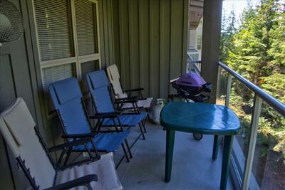 Private Deck with Gas BBQ