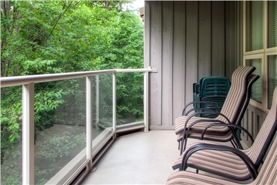 Private Deck with Gas BBQ