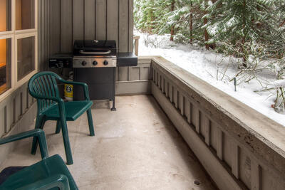 Private Deck with BBQ