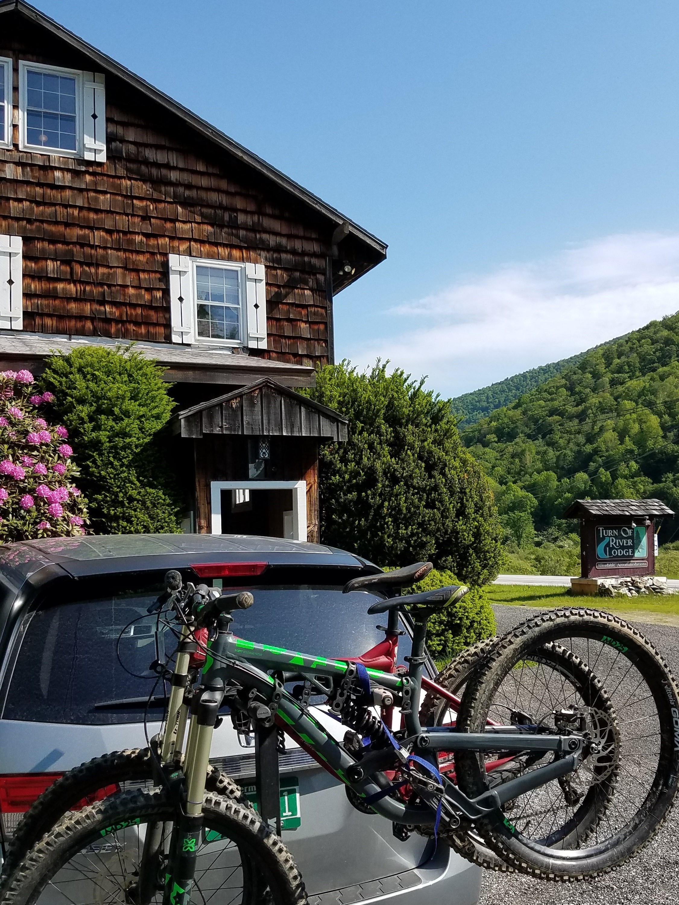 Bikers love Turn of River Lodge 