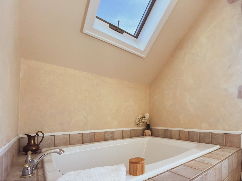 Soak in the Tub and Sky Light
