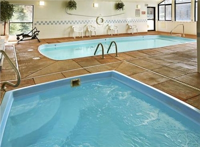 Pool and Hot Tub Area