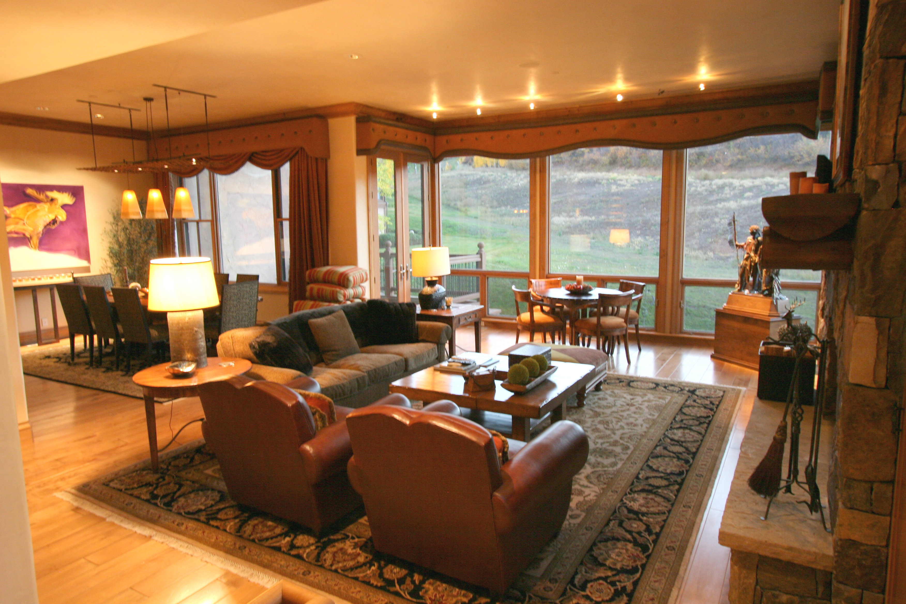 Owl Creek Townhome Living Room