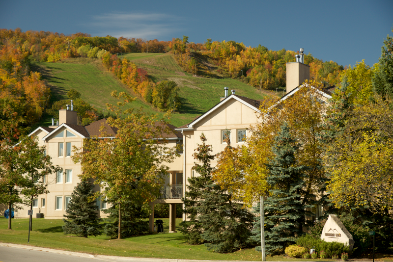 Mountain Walk in Fall