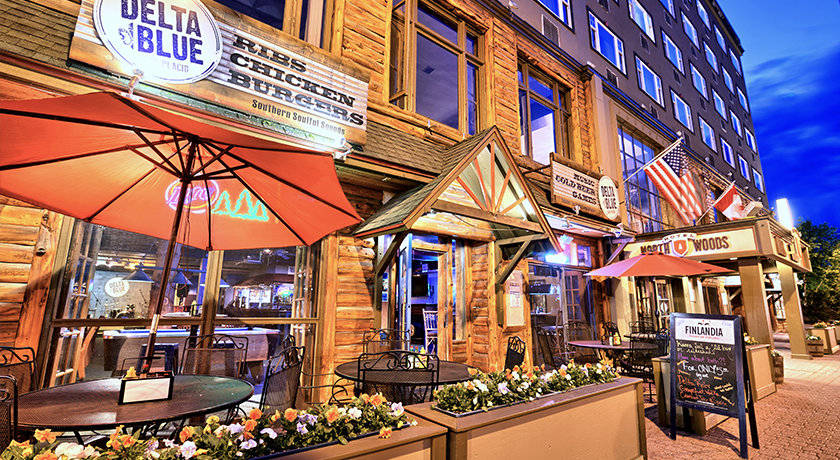 Delta Blue Restaurant Outdoor Seating