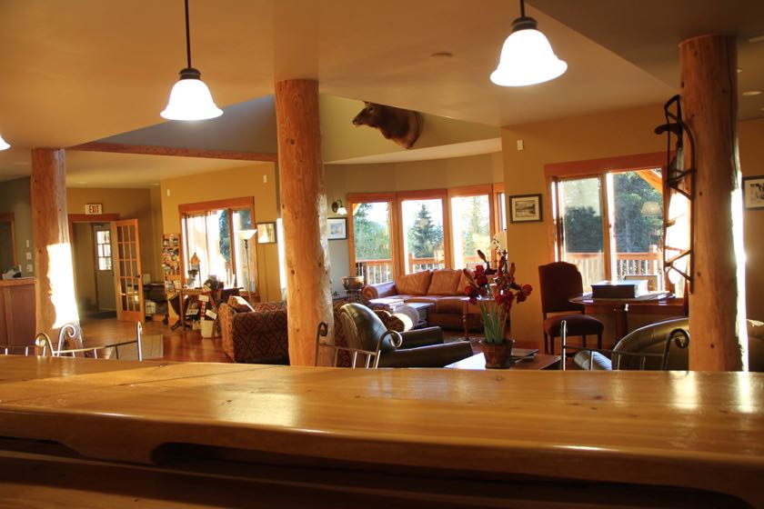 Main floor of Vagabond Lodge