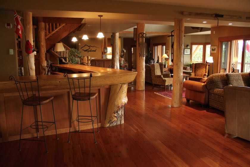 Guest area at Vagabond Lodge