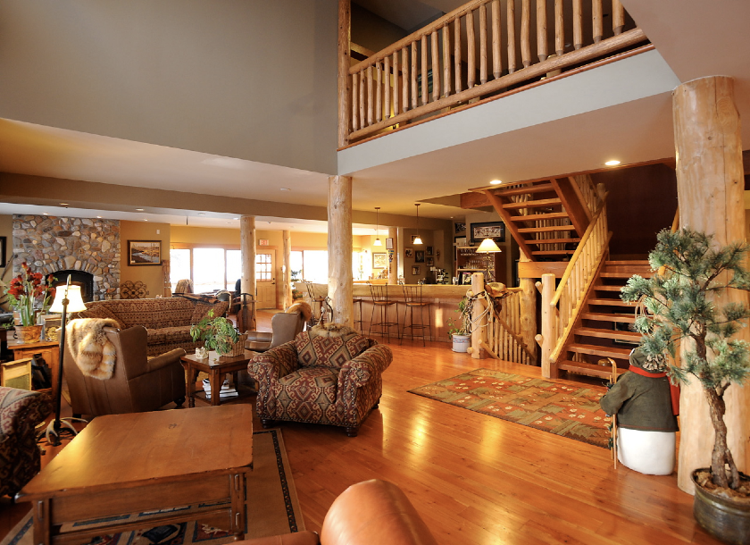 Guest area at Vagabond Lodge