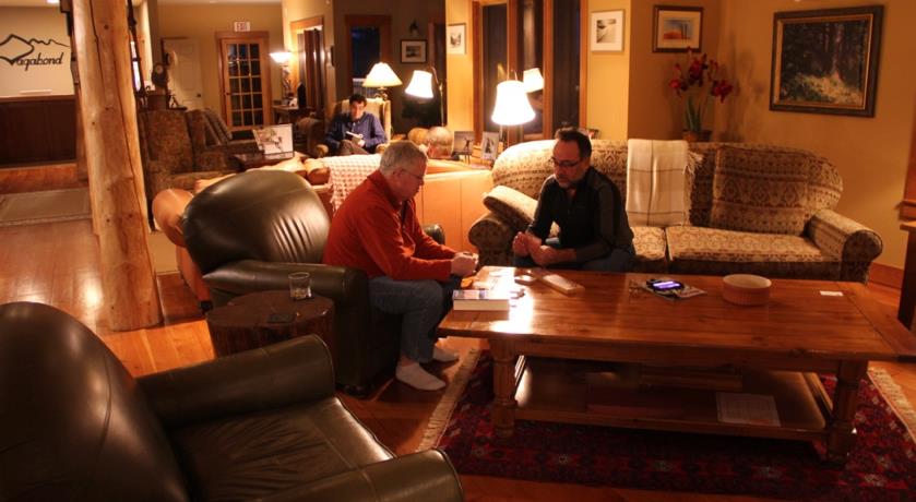 The large guest area at Vagabond Lodge