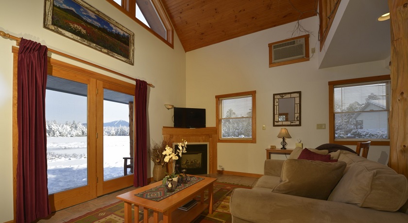 Winter View from Mallard cottage