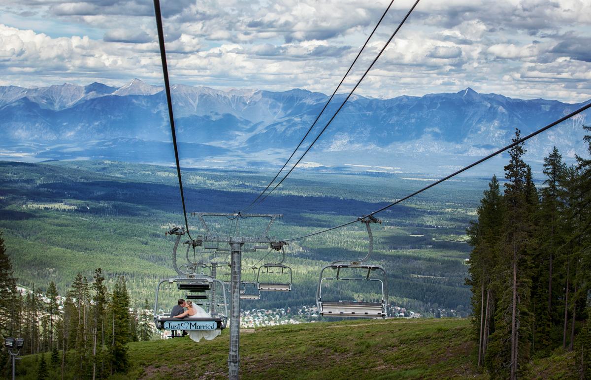 Mountain Top Weddings at Kimberley Alpine Resort