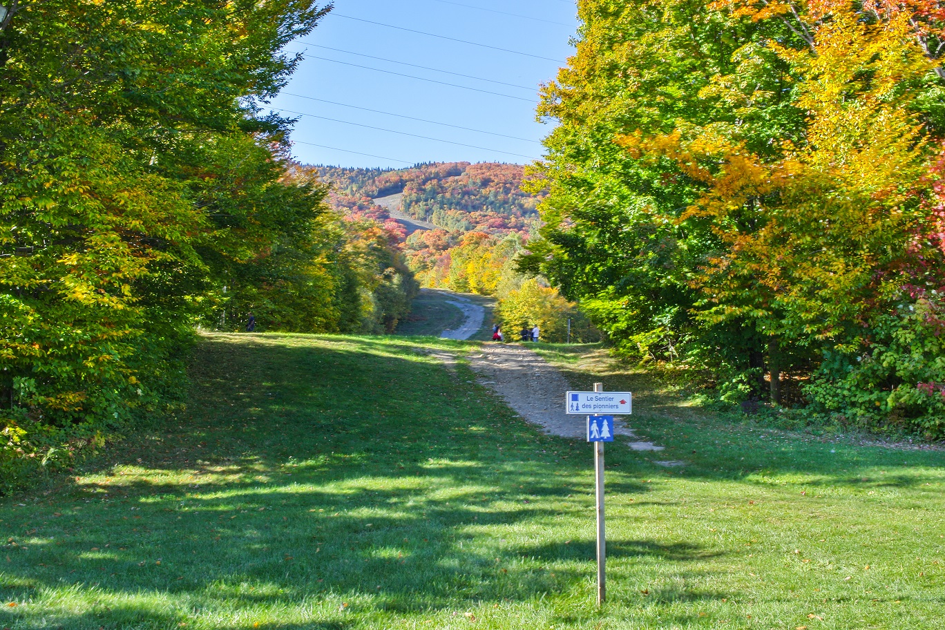 A quelques pas des sentiers pédestres - Few steps from the walking trails.