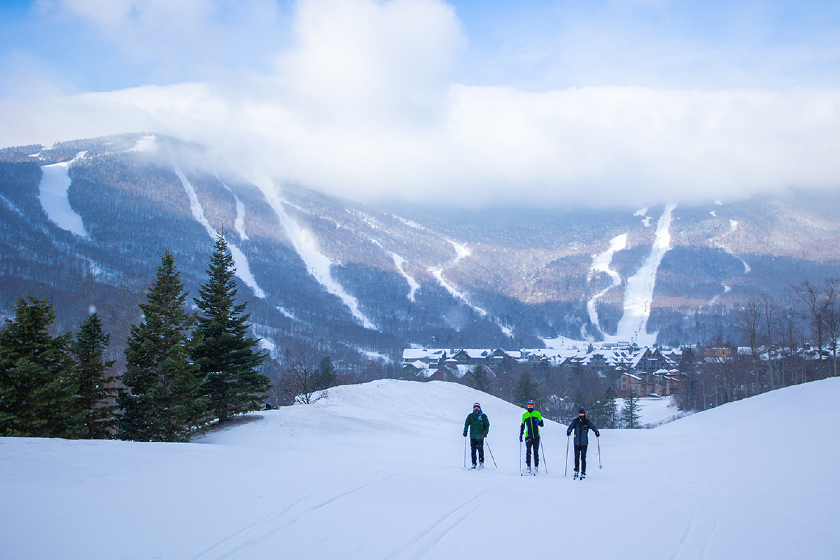 Curated winter adventures offered via Spruce Peak Outfitters