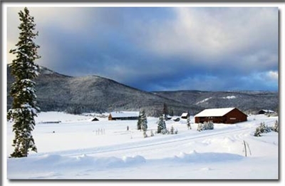 Winter Scenery at Snow Mountain Ranch